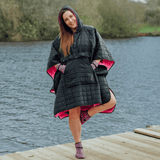 Wild Swiming Poncho Changing Robe Pink