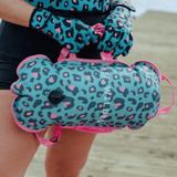 Tow Float with Thermometer Leopard