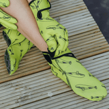 EasyOff™ Swimming Socks in Yellow Neon with Kevlar Soles