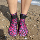Limestone Neoprene Swimming Socks in Cold Cold Heart